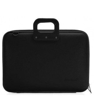 BOMBATA ΤΣΑΝΤΑ LAPTOP CLASSIC VINIL ( 15' ) ALL BLACK E00637