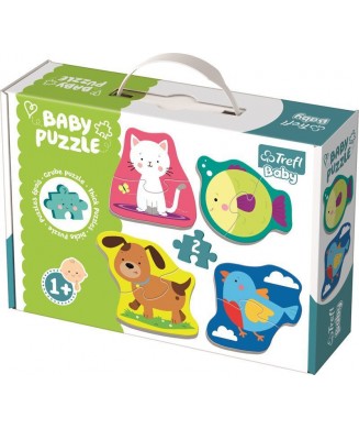 TREFL ΠΑΖΛ BABY ANIMALS 4 ΤΕΜ. 36074