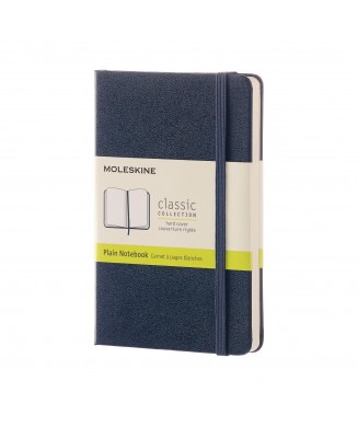 MOLESKINE ΣΗΜΕΙΩΜΑΤΑΡΙΟ POCKET HARD PLAIN SAPPHIRE BLUE