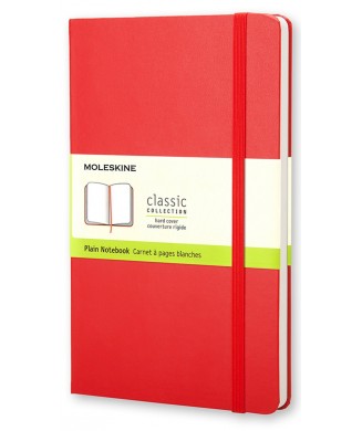 MOLESKINE ΣΗΜΕΙΩΜΑΤΑΡΙΟ POCKET HARD PLAIN SCARLET RED