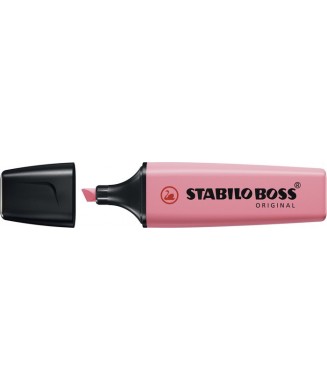 STABILO ΜΑΡΚΑΔΟΡΟΣ ΥΠΟΓΡΑΜΜΙΣΗΣ BOSS ΠΑΣΤΕΛ CHERRY PINK 70 150