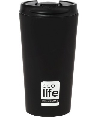 ECOLIFE COFFEE ΘΕΡΜΟΣ 370ml BLACK