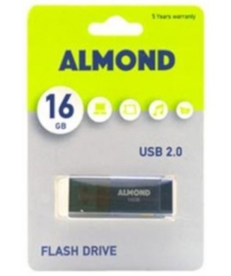 ALMOND USB 2.00 16GB ΜΠΛΕ