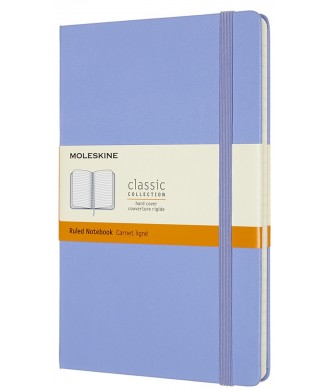 MOLESKINE ΣΗΜΕΙΩΜΑΤΑΡΙΟ LARGE HARD RULED CLASSIC HYDRANGEA BLUE