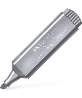 FABER-CASTELL ΜΑΡΚΑΔΟΡΟΣ ΥΠΟΓΡΑΜΜΙΣΗΣ SILVER ΜΕΤΑΛΛΙΚΟ 154661