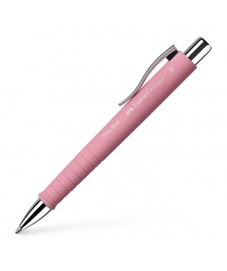 FABER-CASTELL ΣΤΥΛΟ POLYBALL XB ROSE 241127