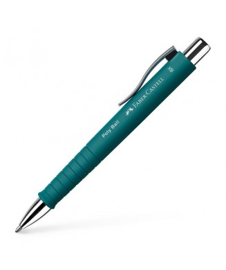 FABER-CASTELL ΣΤΥΛΟ POLYBALL XB EMERALD GREEN 241167