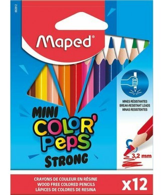 MAPED ΞΥΛΟΜΠΟΓΙΕΣ COLOP PEPS STRONG MINI 12 ΤΕΜ. 862812