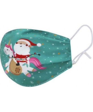 LEGAMI MASK POLYESTER 5-12 YEARS SANTA UNICORN CMABA0002