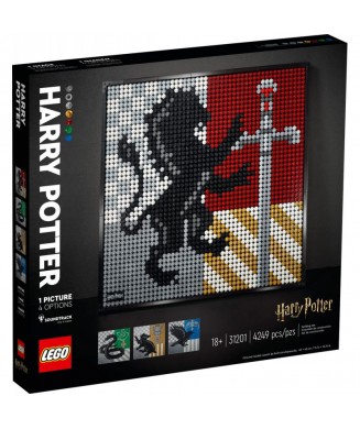 LEGO 31201 ART HARRY POTTER HOGWARTS CRESTS