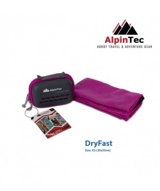 ALPINTEC ΠΕΤΣΕΤΑ MICROFIBER XS 30χ50cm 30gr PURPLE