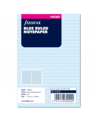 FILOFAX ΑΝΤΑΛΛΑΚΤΙΚΑ POCKET RULED BLUE 213001