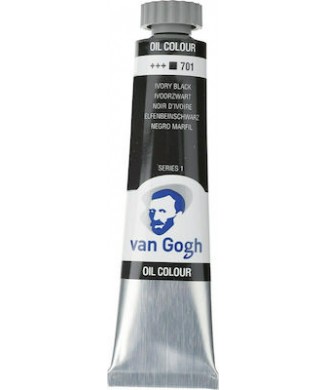 TALENS VAN GOGH OIL 20ml 701 IVORY BLACK