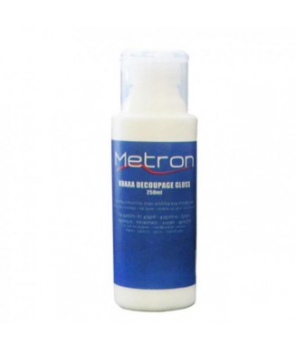 METRON ΚΟΛΛΑ DECOUPAGE GLOSS 250ml 232.2.29010