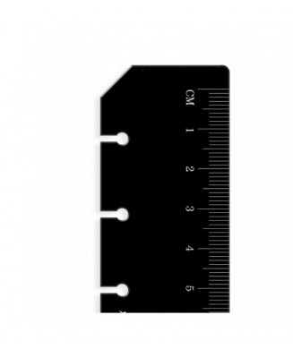 FILOFAX ΑΝΤΑΛΛΑΚΤΙΚΑ PERSONAL RULER PAGE MARKER BLACK 133609