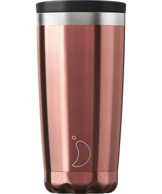 CHILLYS COFFE CUP 500ml MATTE ROSE GOLD