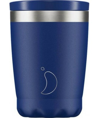 CHILLYS COFFE CUP 340ml MATTE BLUE