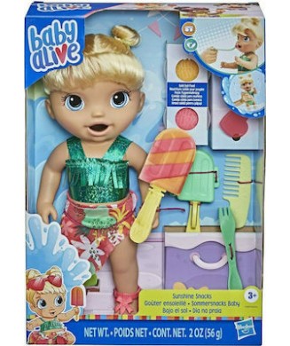 HASBRO BABY ALIVE SUNSHINE SNACKS F1680