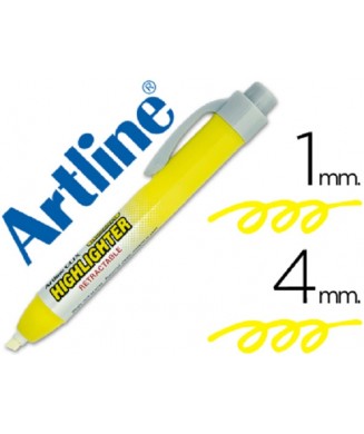 ARTLINE ΜΑΡΚΑΔΟΡΟΣ ΥΠΟΓΡΑΜΜΙΣΗΣ CLIX 1-4mm ΚΙΤΡΙΝΟ EK-63