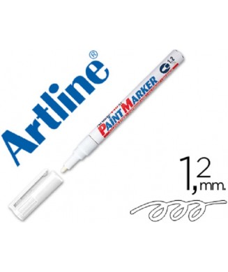 ARTLINE ΜΑΡΚΑΔΟΡΟΣ ΑΝΕΞΙΤΗΛΟΣ PAINT 1.2mm ΑΣΠΡΟ EK-440XF