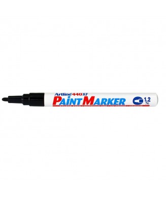 ARTLINE ΜΑΡΚΑΔΟΡΟΣ ΑΝΕΞΙΤΗΛΟΣ PAINT 1.2mm ΜΑΥΡΟ EK-440XF