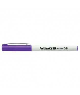 ARTLINE ΜΑΡΚΑΔΟΡΟΣ 0.6mm ΜΟΒ ΕΚ-210N