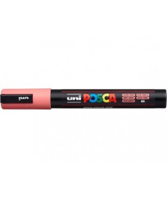 POSCA ΜΑΡΚΑΔΟΡΟΣ ΣΧΕΔΙΟΥ 1.8-2.5mm CORAL PINK PC-5M