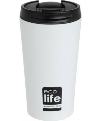 ECOLIFE COFFEE ΘΕΡΜΟΣ 370ml WHITE