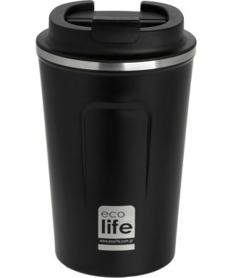 ECOLIFE COFFEE ΘΕΡΜΟΣ 370ml DARK GREY