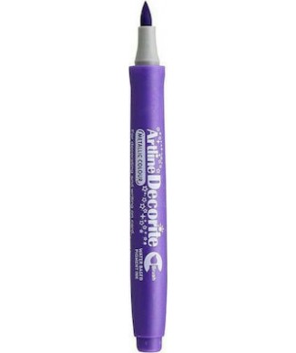 ARTLINE ΜΑΡΚΑΔΟΡΟΣ DECORITE BRUSH METALLIC PURPLE EDFM-F