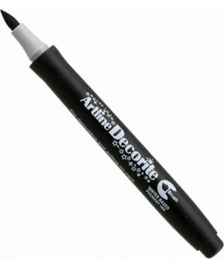 ARTLINE ΜΑΡΚΑΔΟΡΟΣ DECORITE BRUSH BLACK EDF-F