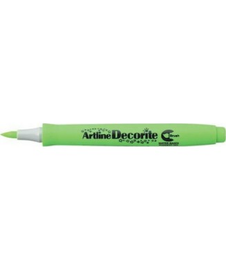 ARTLINE ΜΑΡΚΑΔΟΡΟΣ DECORITE BRUSH YELLOW GREEN EDF-F