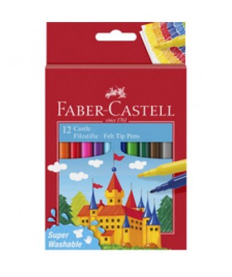 FABER-CASTELL ΜΑΡΚΑΔΟΡΟΙ ΛΕΠΤΟΙ 24 ΤΕΜ. 554202