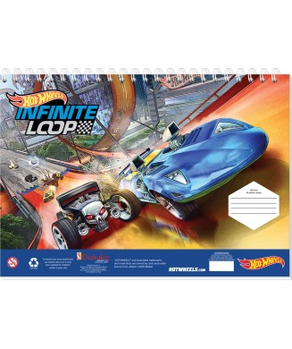 DIAKAKIS ΜΠΛΟΚ ΖΩΓΡΑΦΙΚΗΣ 23χ33 40Φ HOT WHEELS 000570253