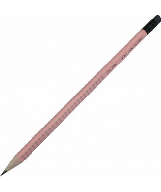 FABER-CASTELL ΜΟΛΥΒΙ GRIP ΜΕ ΓΟΜΑ 2001 B ΣΟΜΟΝ 100-129-423