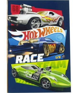 GIM ΤΕΤΡΑΔΙΟ ΚΑΡΦΙΤΣΑ 17χ25 HOT WHEELS 349-26400