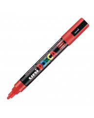 POSCA ΜΑΡΚΑΔΟΡΟΣ ΣΧΕΔΙΟΥ 1.8-2.5mm RED PC-5M