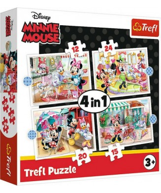 TREFL ΠΑΖΛ 3 ΣΕ 1 (12 15 20 24) ΤΕΜ. MINNIE 817-34355