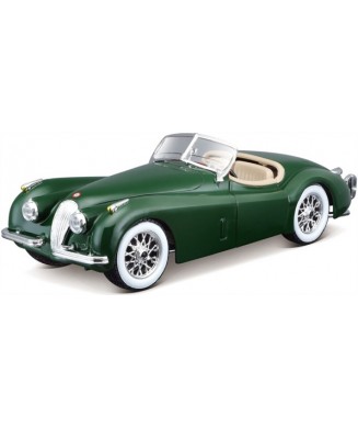 BURAGO 1 24 JAGUAR XK 120 ROADSTER 1951 GREEN 18 22018