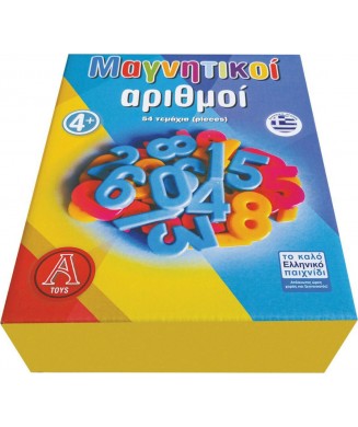 A TOYS ΕΠΙΤΡΑΠΕΖΙΟ ΜΑΓΝΗΤΙΚΟΙ ΑΡΙΘΜΟΙ 54 ΤΕΜ. 0403