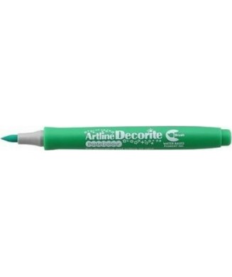 ARTLINE ΜΑΡΚΑΔΟΡΟΣ DECORITE BRUSH PASTEL GREEN EDF-F