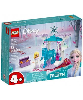 LEGO 43209 DISNEY FROZEN ELSA AND THE NOKK ICE STABLE