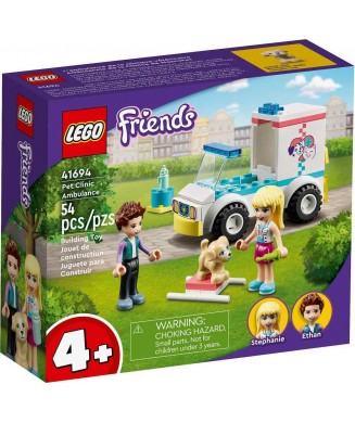 LEGO 41694 FRIENDS PET CLINIC AMBULANCE
