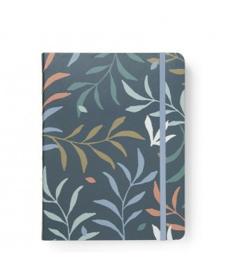 FILOFAX ORGANIZER A5 NOTEBOOK BOTANICAL BLUE 179518