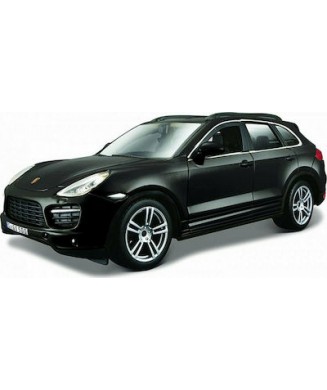 BURAGO 1 24 PORSCHE CAYENNE TURBO BLACK 18 21056