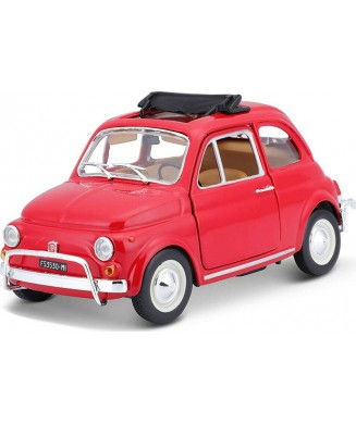 BURAGO 1 24 FIAT 500L 1968 RED 18 22099