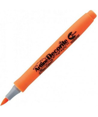 ARTLINE ΜΑΡΚΑΔΟΡΟΣ DECORITE BRUSH NEON ORANGE EDFN-F