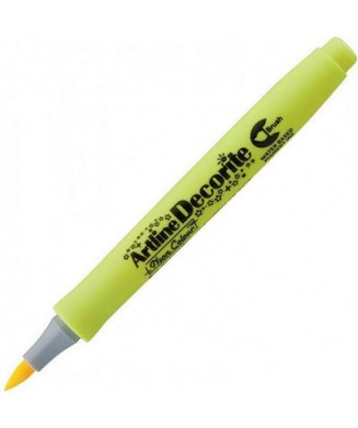 ARTLINE ΜΑΡΚΑΔΟΡΟΣ DECORITE BRUSH NEON YELLOW EDFN-F