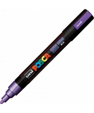 POSCA ΜΑΡΚΑΔΟΡΟΣ ΣΧΕΔΙΟΥ 1.8-2.5mm METALLIC VIOLET PC-5M