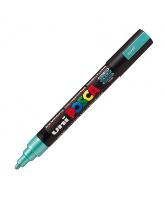 POSCA ΜΑΡΚΑΔΟΡΟΣ ΣΧΕΔΙΟΥ 1.8-2.5mm METALLIC GREEN PC-5M